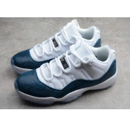 CD6846-102 11 Snakeskin Air Jordan Navy Low Blue 0714